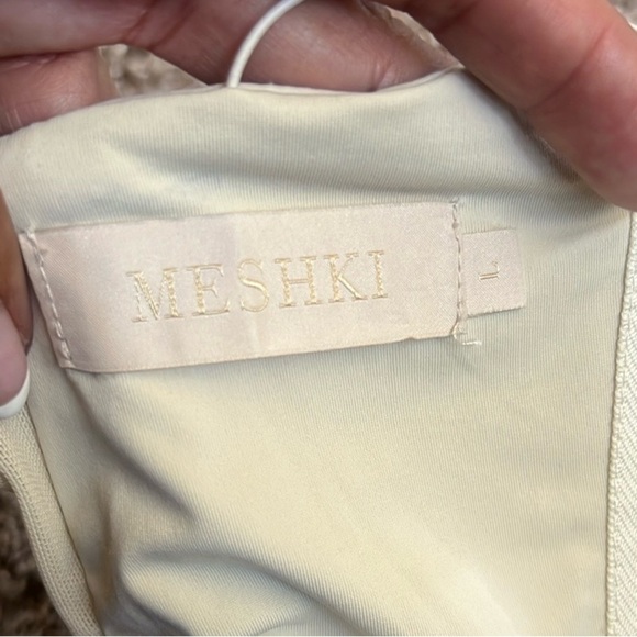 MESHKI Jada Mesh Corset Bustier Top - Picture 6 of 7